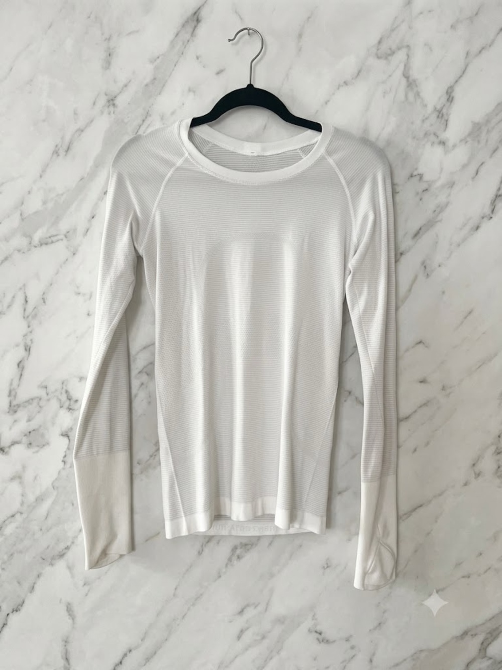 Lululemon White Swiftly Long Sleeve Top Troon North Golf Arizona